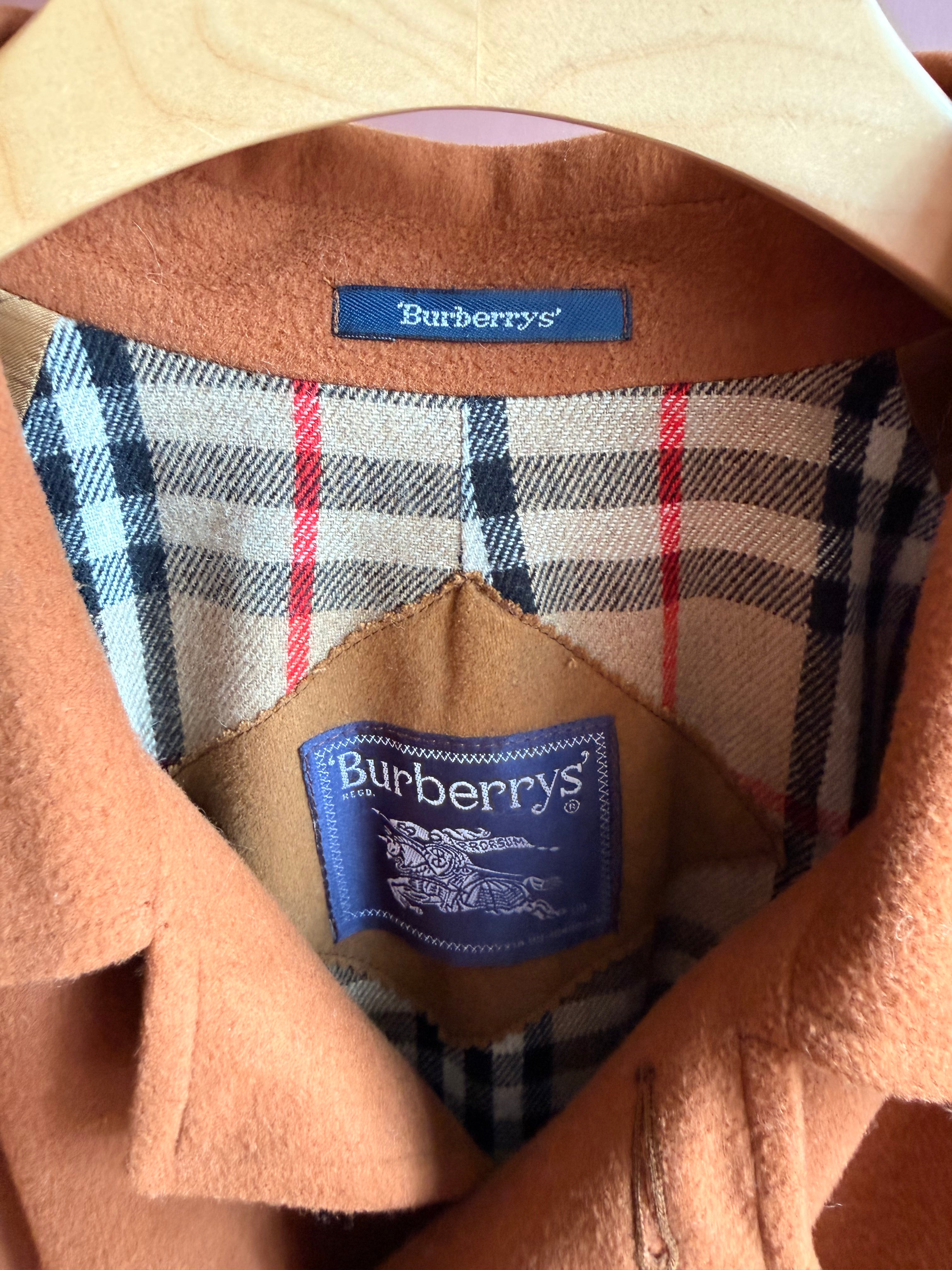 Burberry – Wool Cashmere Raglan Coat – Brown (EU 48 / M)