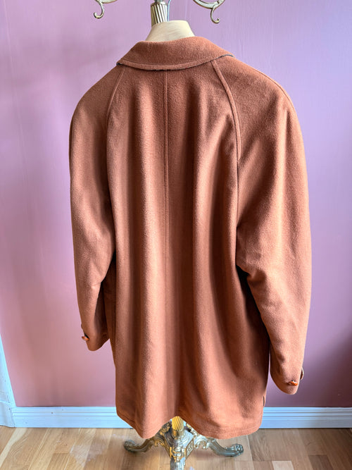 Burberry – Wool Cashmere Raglan Coat – Brown (EU 48 / M)