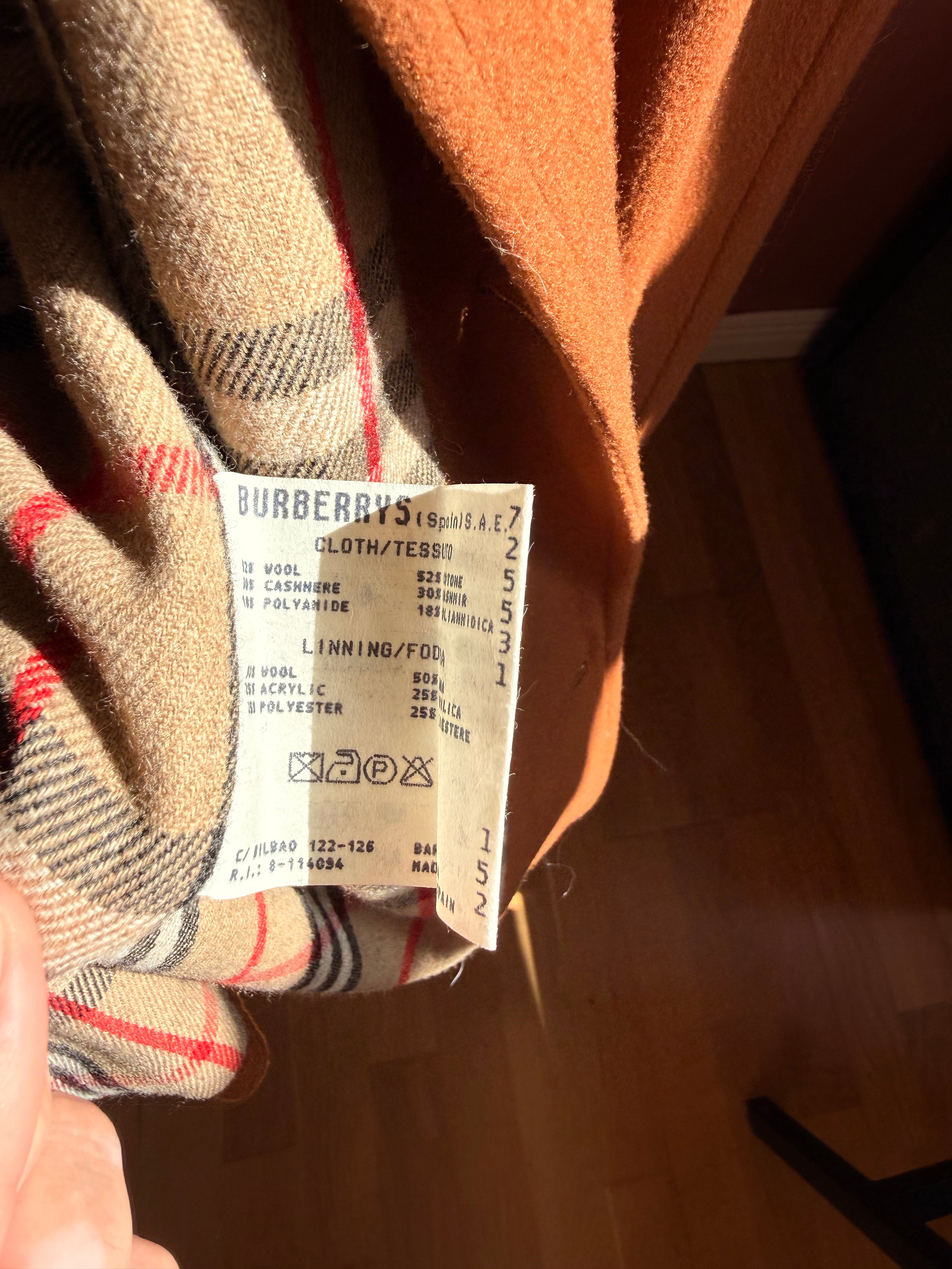 Burberry – Wool Cashmere Raglan Coat – Brown (EU 48 / M)