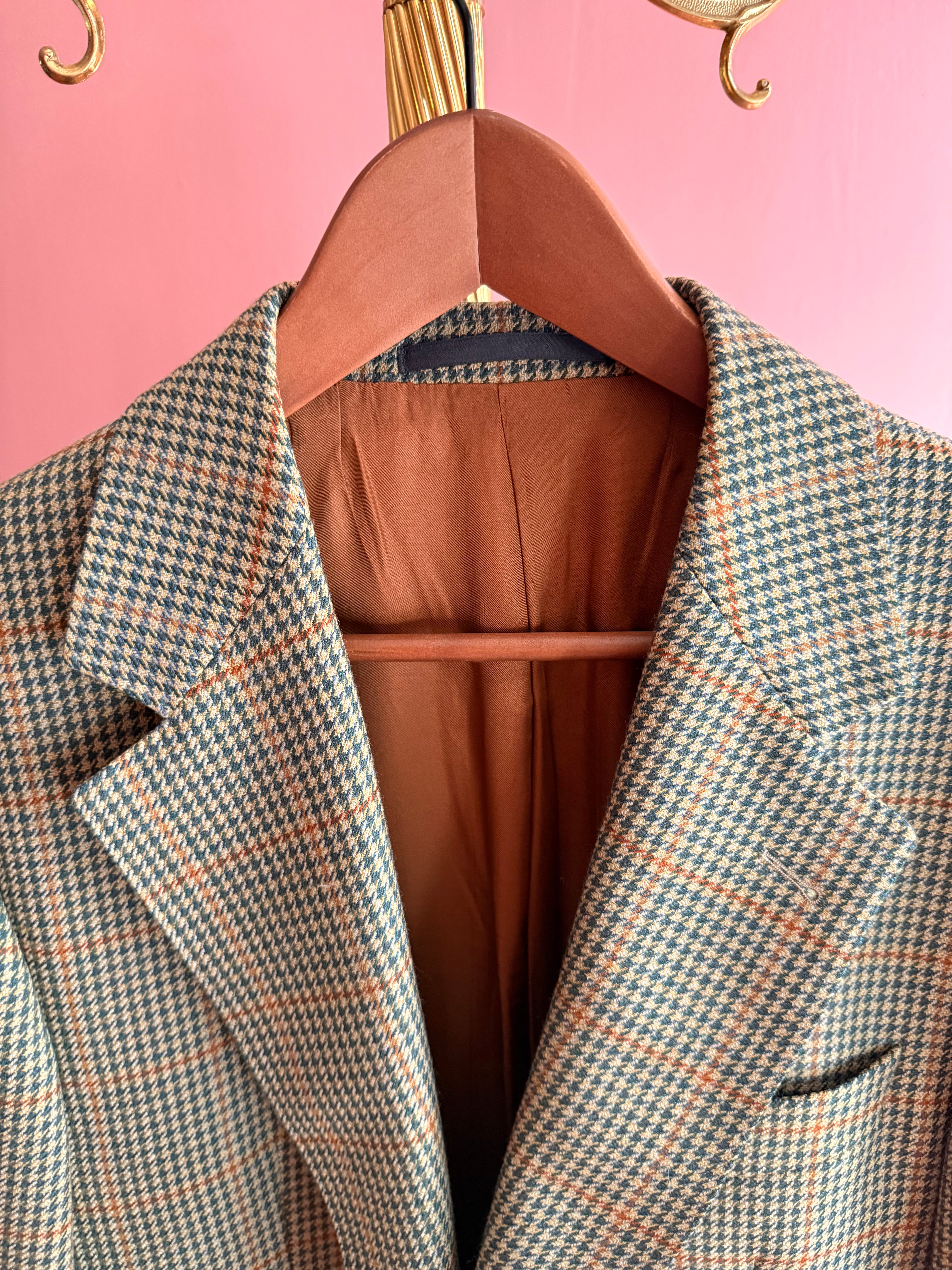 Eduard Dressler – Dog Tooth Dinner Jacket / Blazer (EU 48)