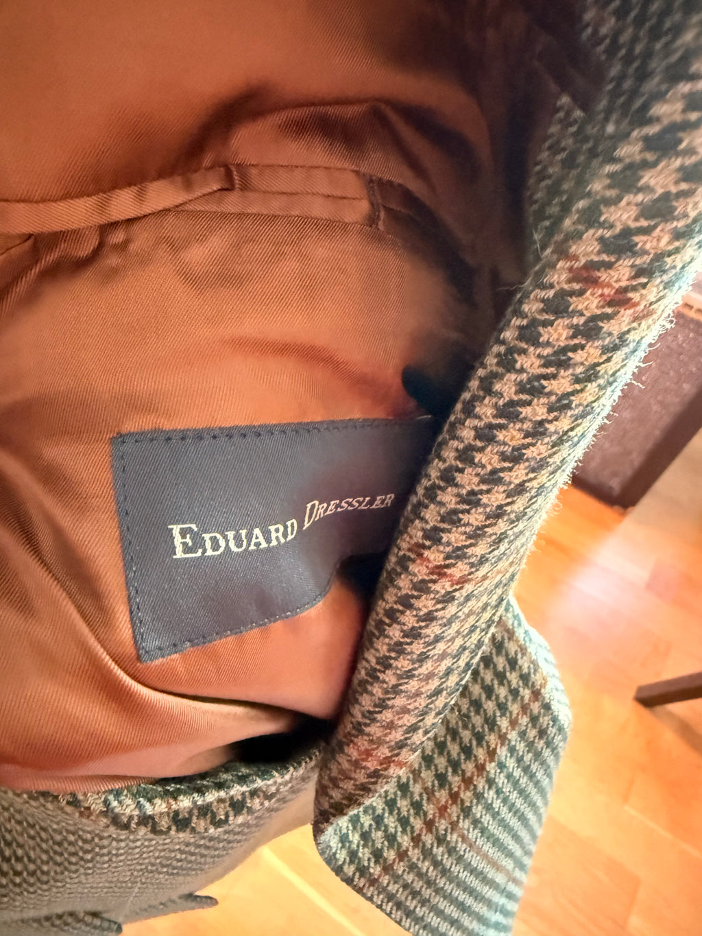 Eduard Dressler – Dog Tooth Dinner Jacket / Blazer (EU 48)